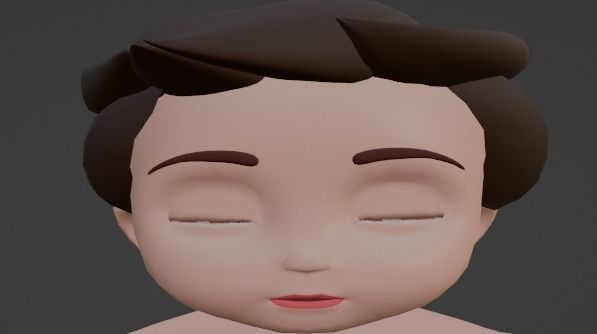 baby boy 3D model_3