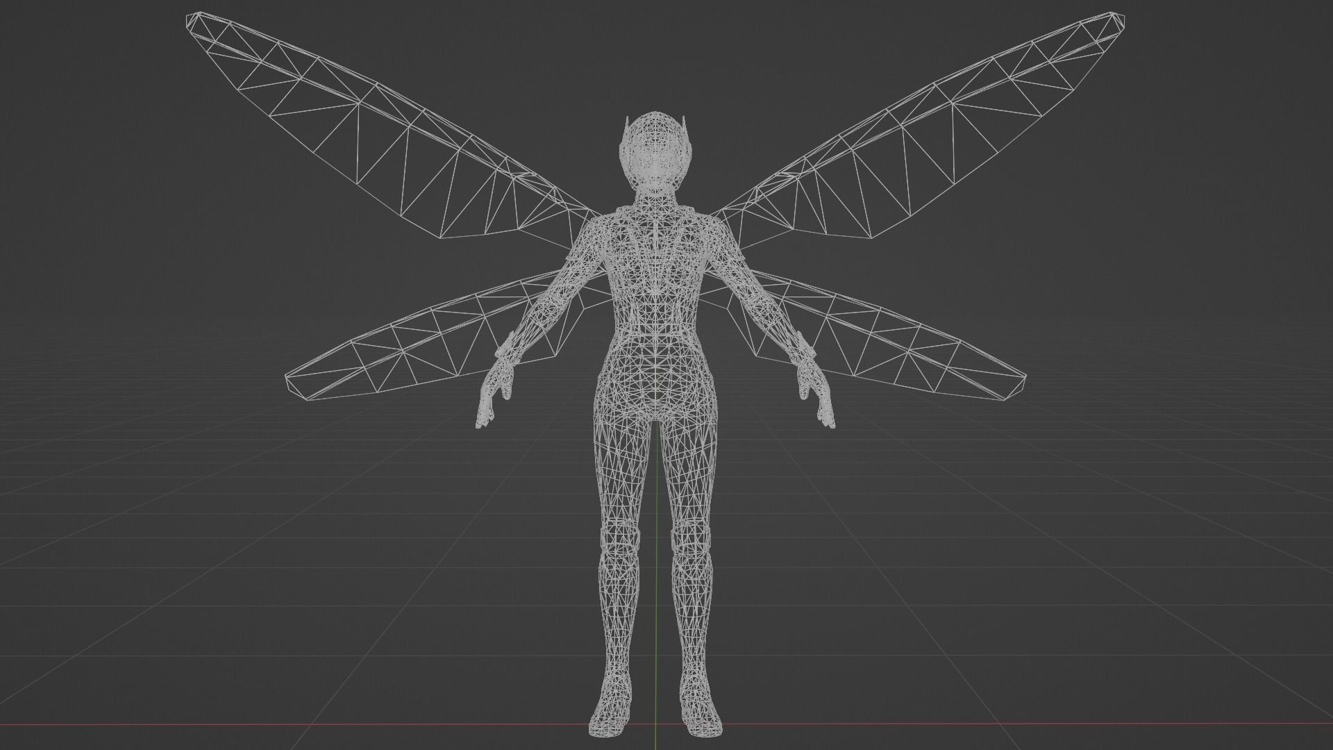 Wasp 3d Model Low-poly 3D model_6