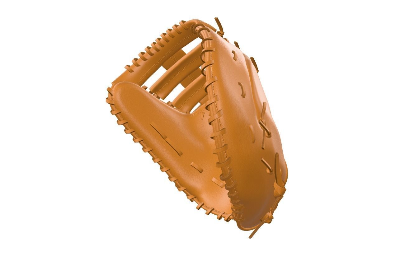 First Base Mitt Baseball Gloves 3D model_18