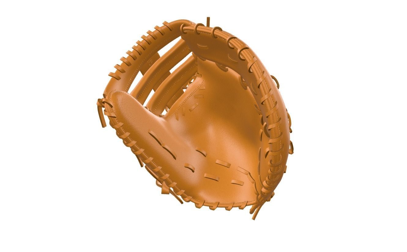 First Base Mitt Baseball Gloves 3D model_16
