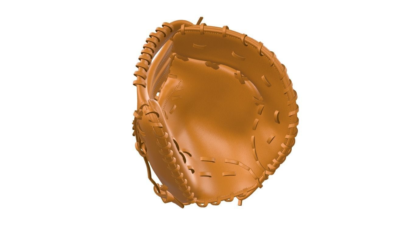 First Base Mitt Baseball Gloves 3D model_12