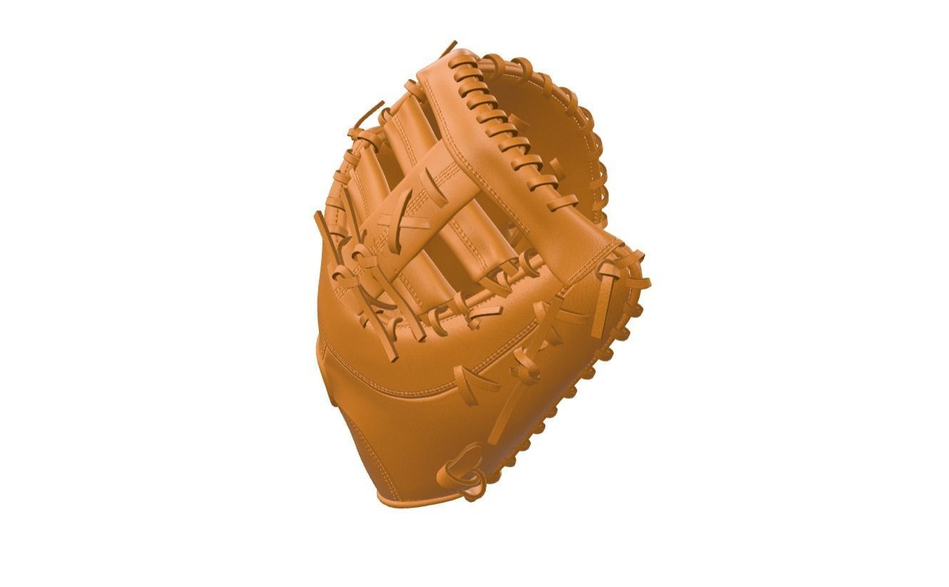 First Base Mitt Baseball Gloves 3D model_9