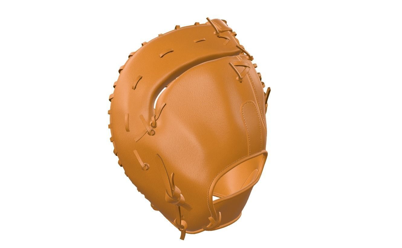 First Base Mitt Baseball Gloves 3D model_25