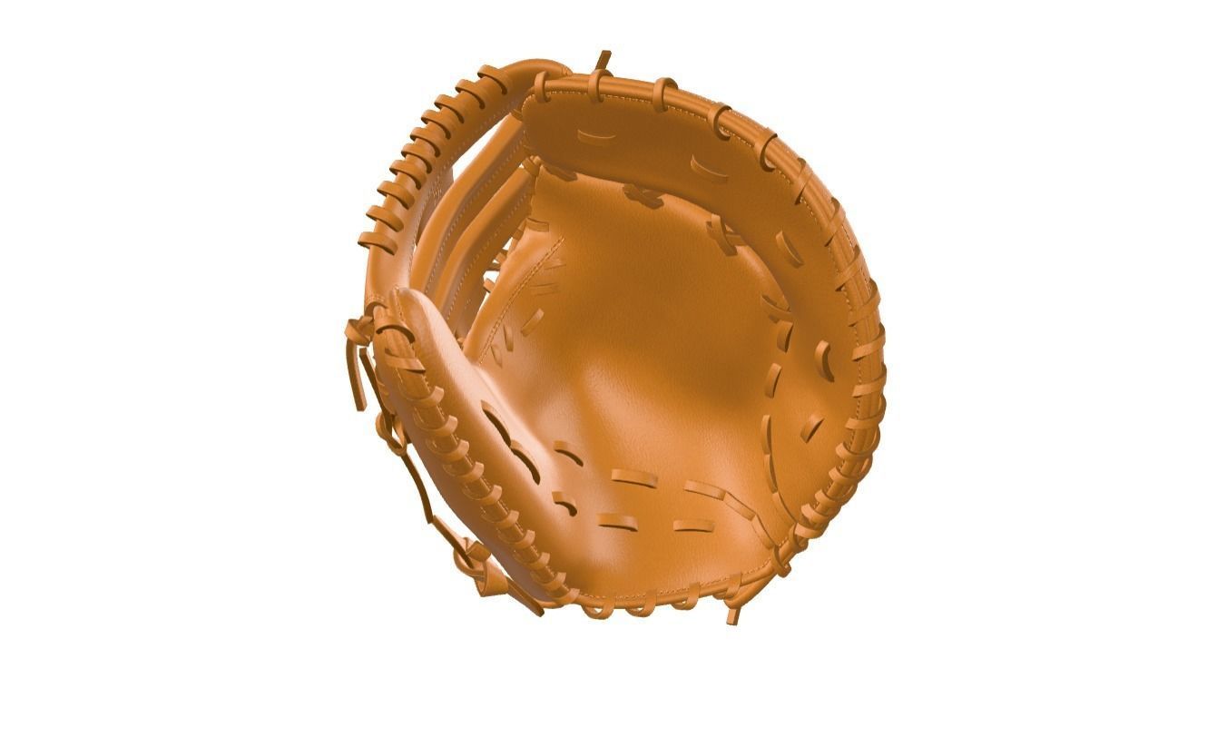 First Base Mitt Baseball Gloves 3D model_13