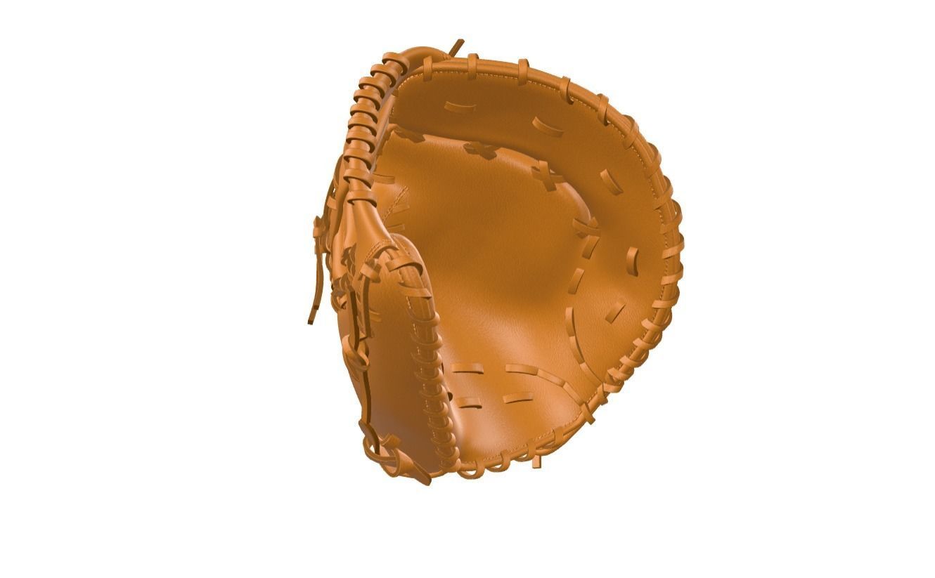 First Base Mitt Baseball Gloves 3D model_11