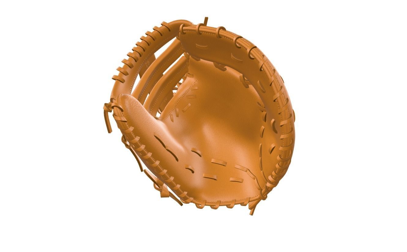 First Base Mitt Baseball Gloves 3D model_14