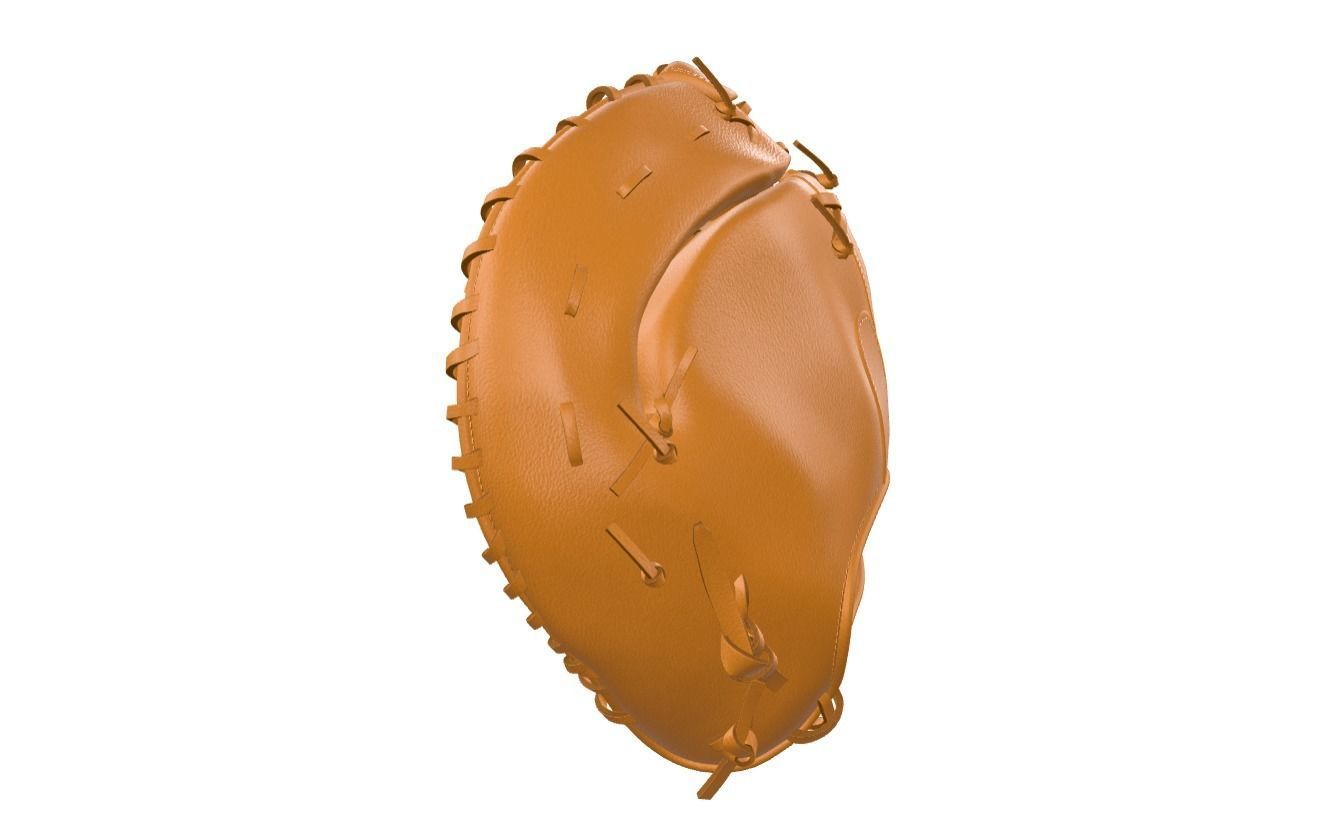First Base Mitt Baseball Gloves 3D model_21