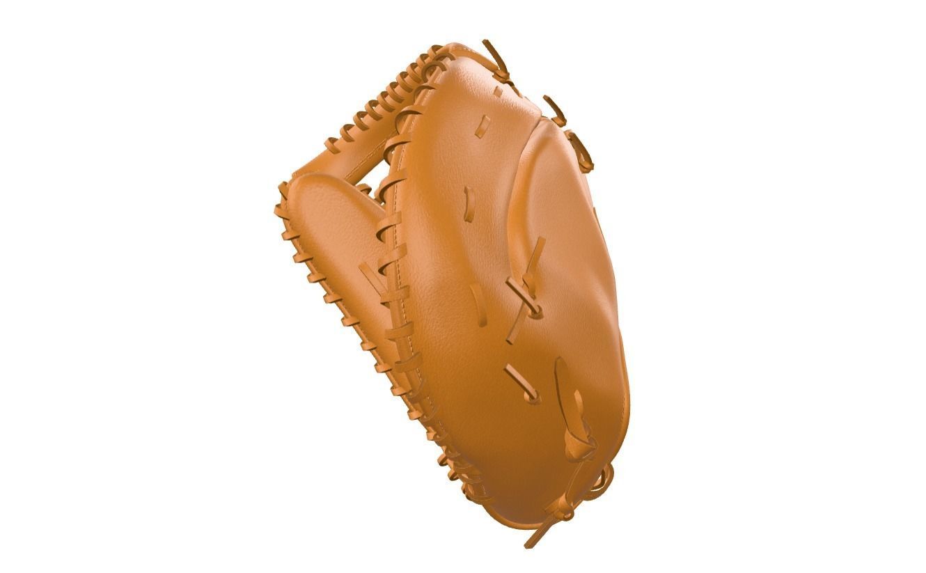 First Base Mitt Baseball Gloves 3D model_20