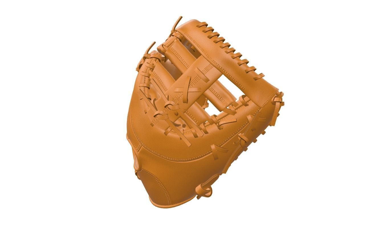 First Base Mitt Baseball Gloves 3D model_5