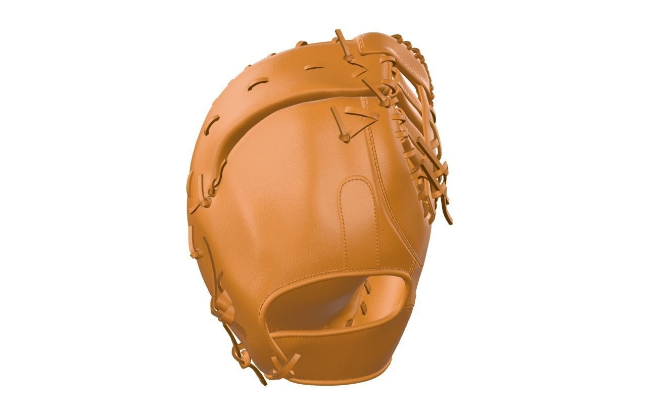 First Base Mitt Baseball Gloves 3D model_28