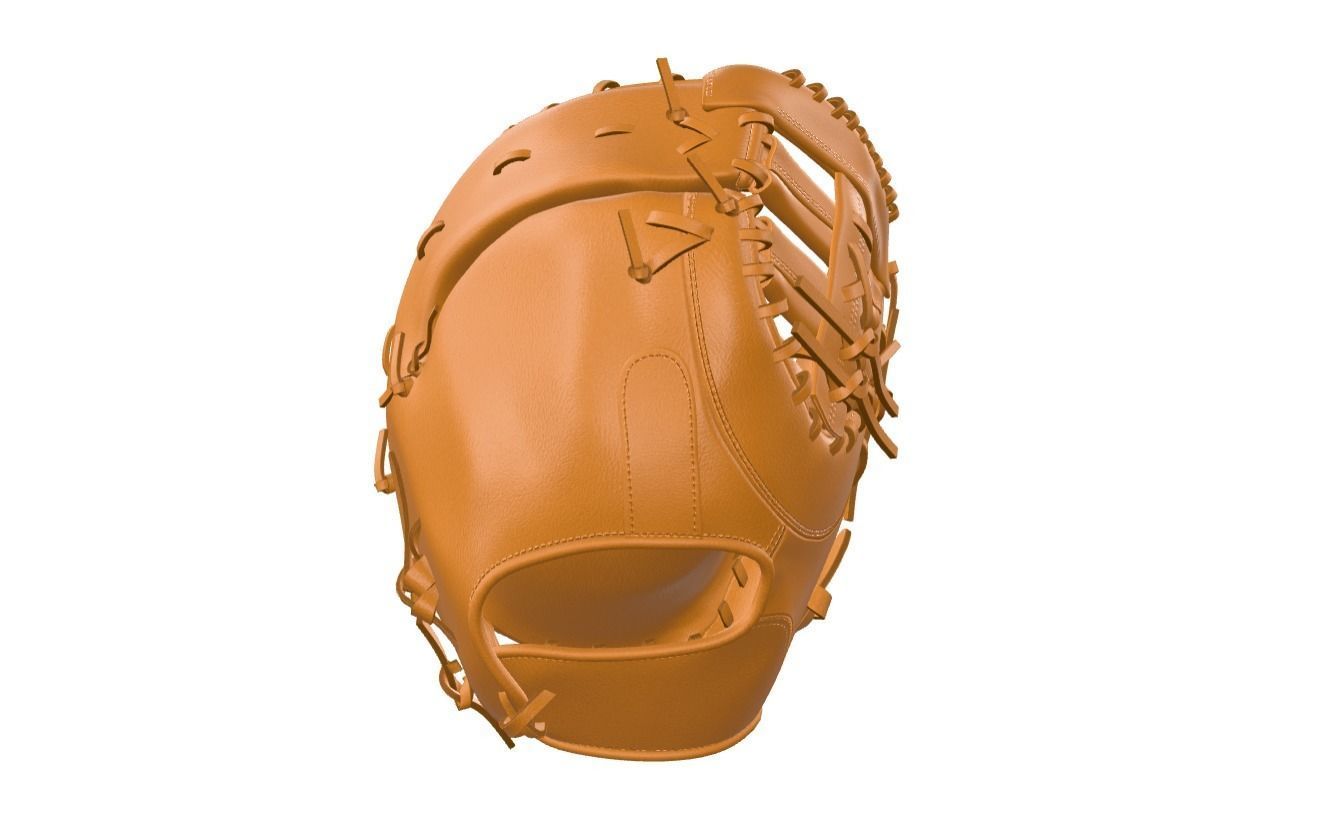 First Base Mitt Baseball Gloves 3D model_29