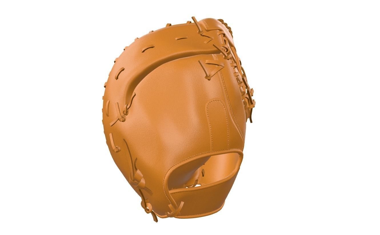 First Base Mitt Baseball Gloves 3D model_26