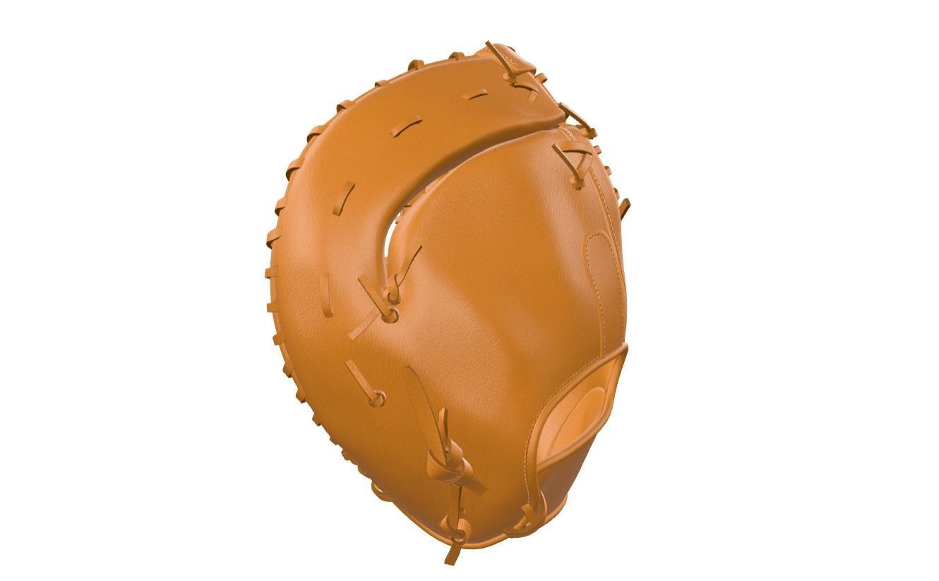 First Base Mitt Baseball Gloves 3D model_24