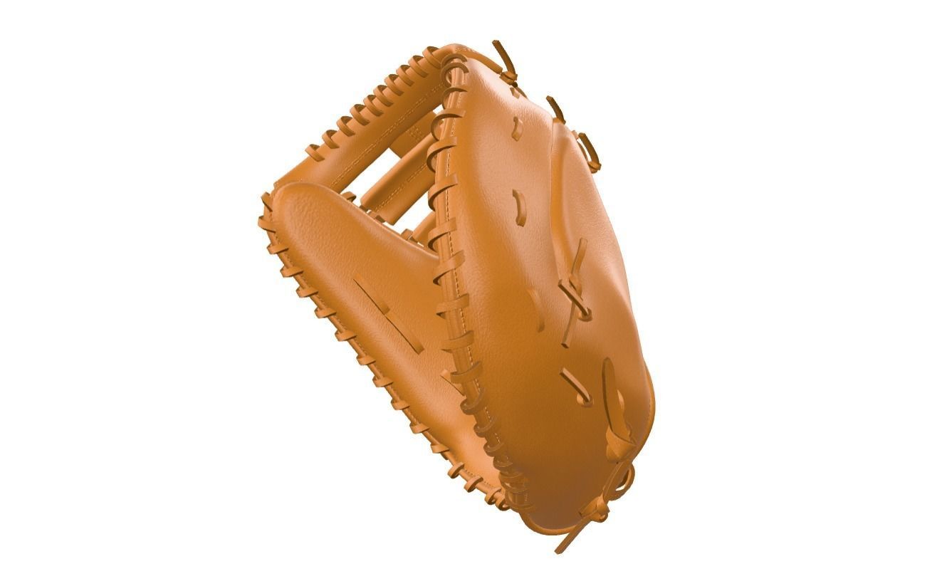 First Base Mitt Baseball Gloves 3D model_19