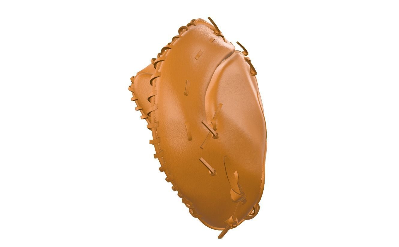 First Base Mitt Baseball Gloves 3D model_22