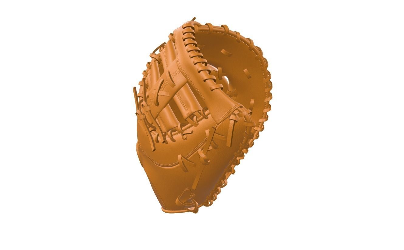 First Base Mitt Baseball Gloves 3D model_8