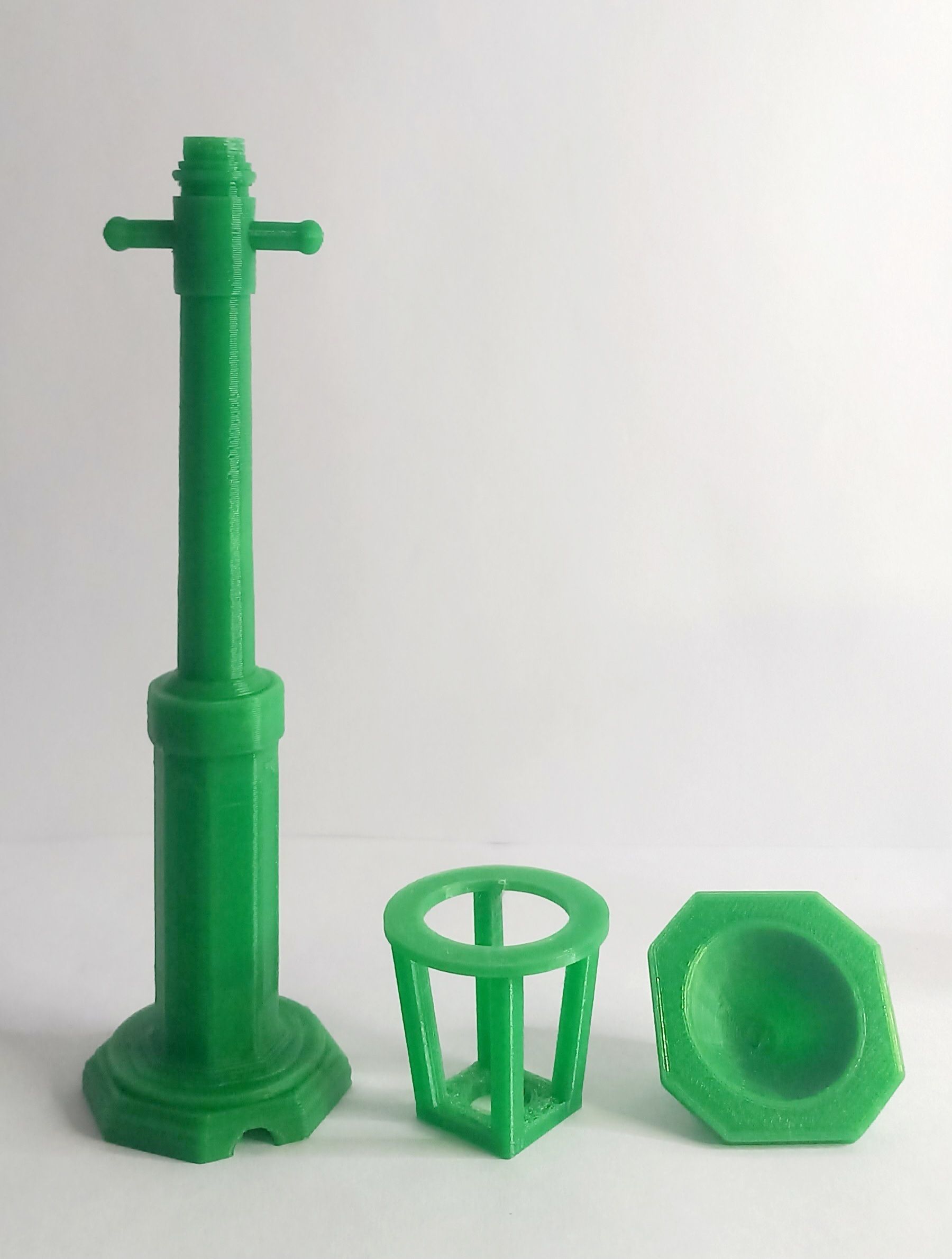 PLAYMOBIL 6465 FAROLA CASA  VICTORIANA  5300 5301 STREET LAMP    3D print model_1