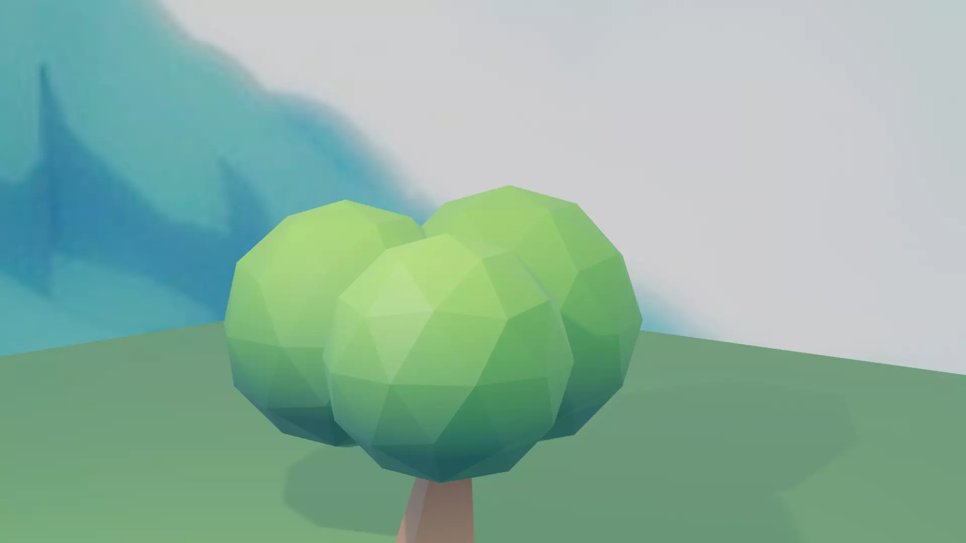 LOWPOLY TREE 3D MODEL Free low-poly 3D model_0