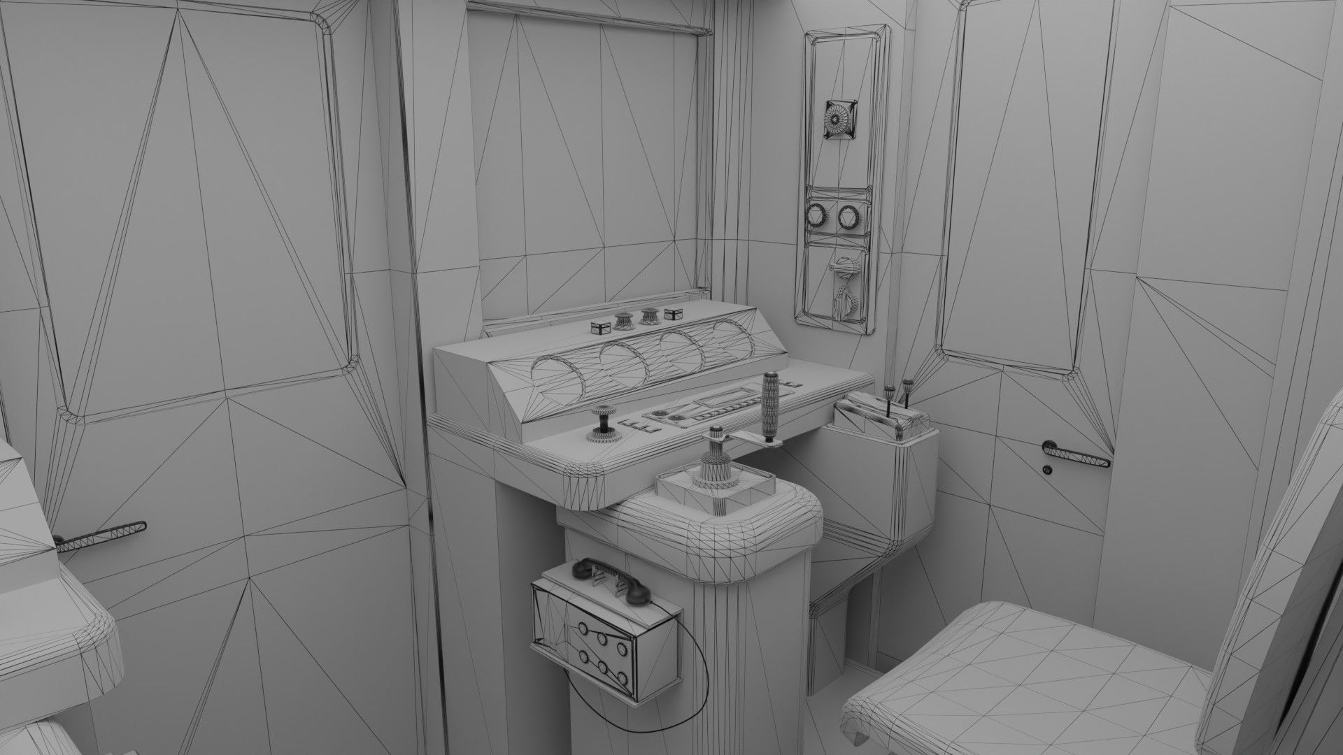 Tobu Railway Series 8000 Low-poly 3D model_20