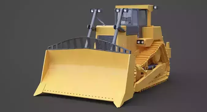 Construction Vehicle - Bulldozer 02