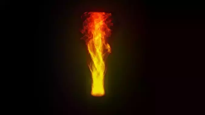 Pillar flame fire burning fire tornado wall of fire blast 