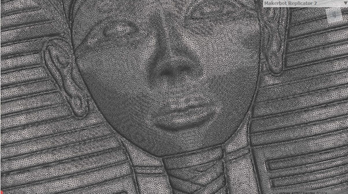 TUTANKHAMUN ARTIFACT ANCIENT EGYPTION PENDANT 3D print model_8