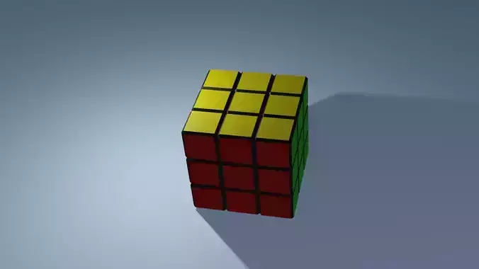 Rubiks cube sharp edges