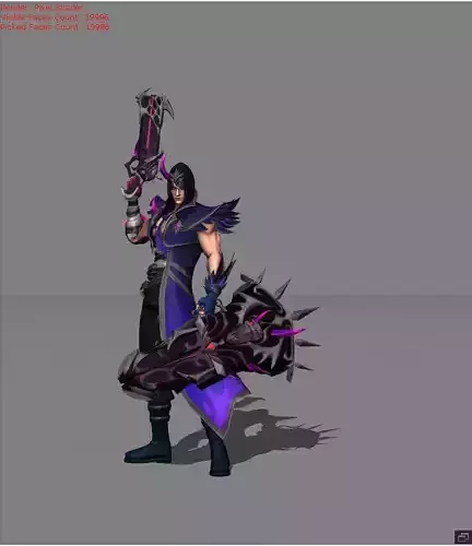 Granger Hellbringer Low-poly 3D model