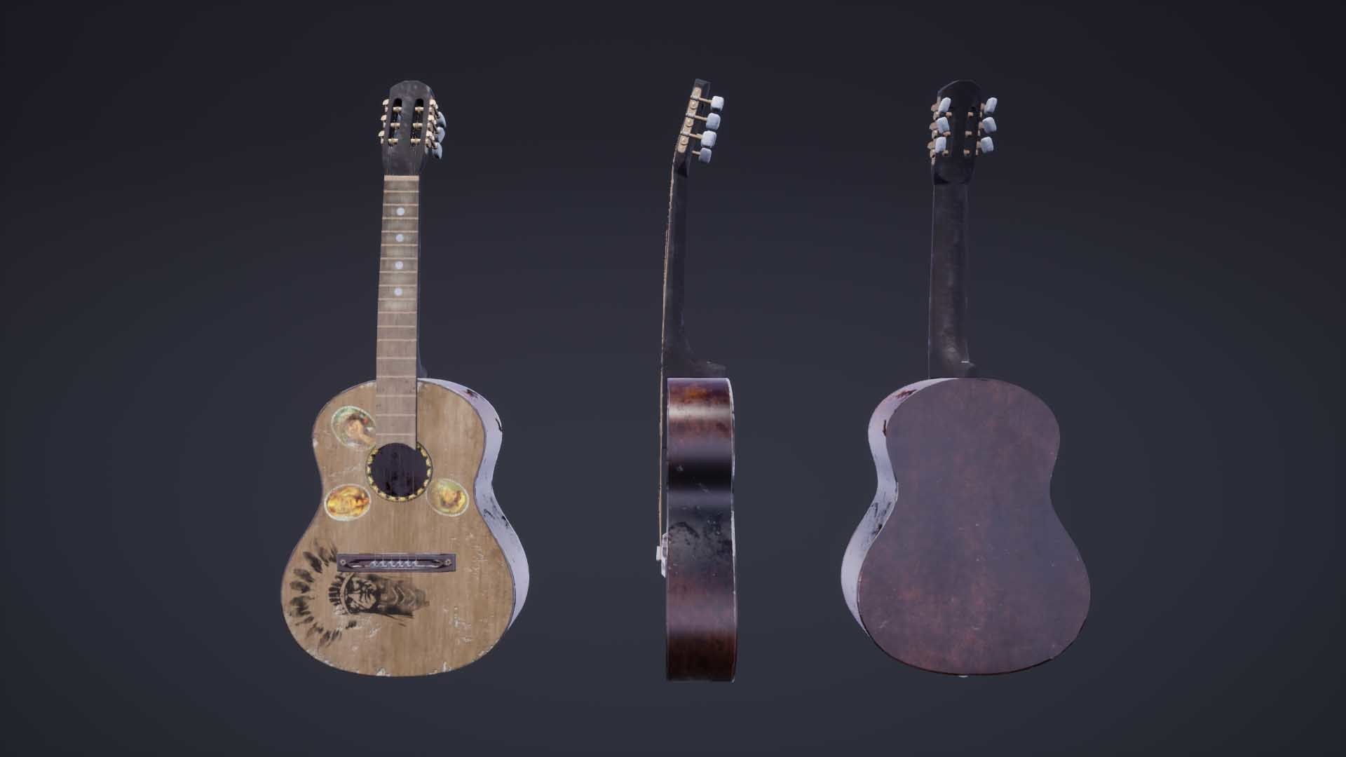 Adventure Characters Pack Low-poly 3D model_35