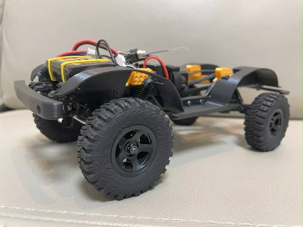 Inner Fender for FMS FCX18 LC80 3D print model_0