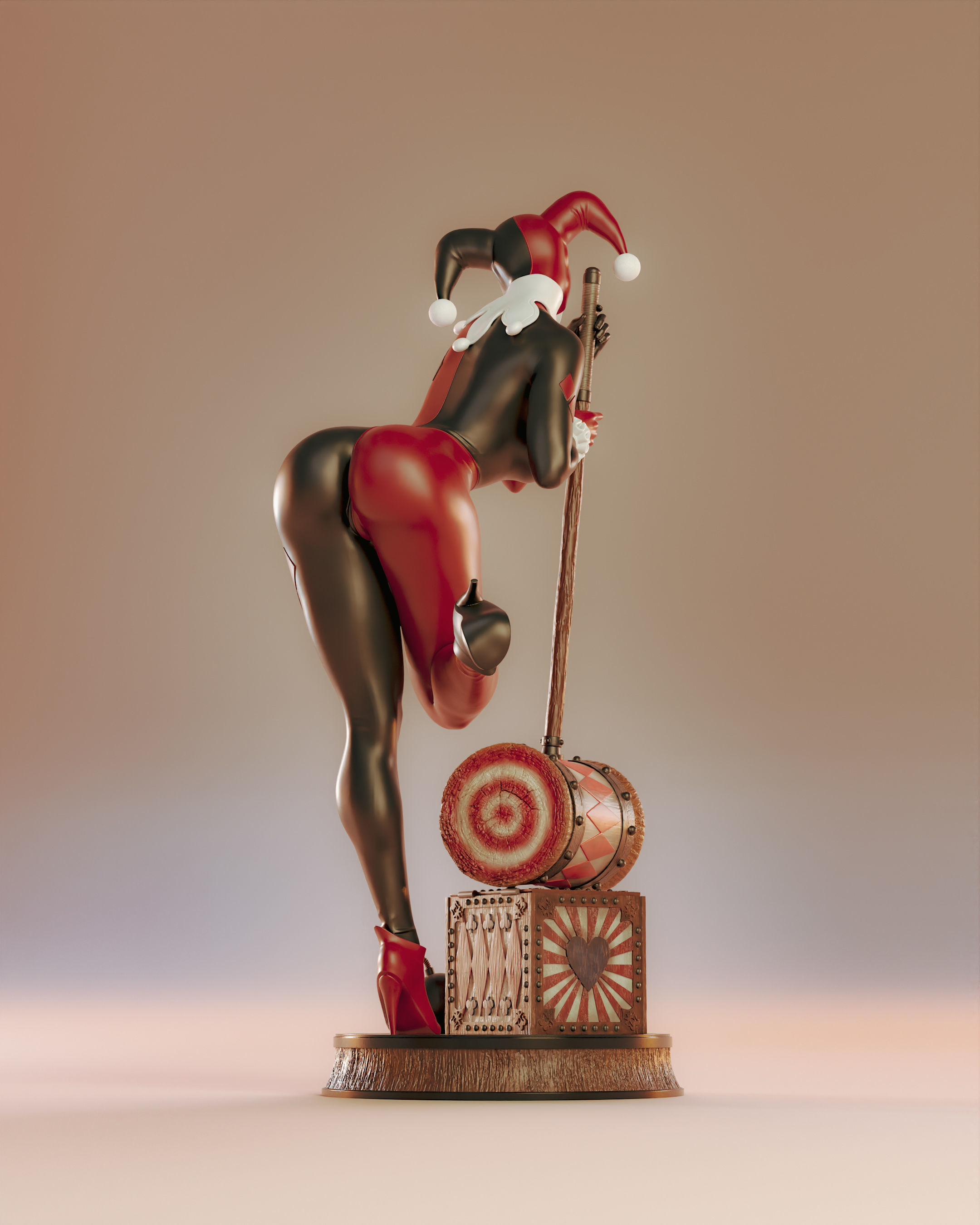 Harley Quinn 3D print model_7