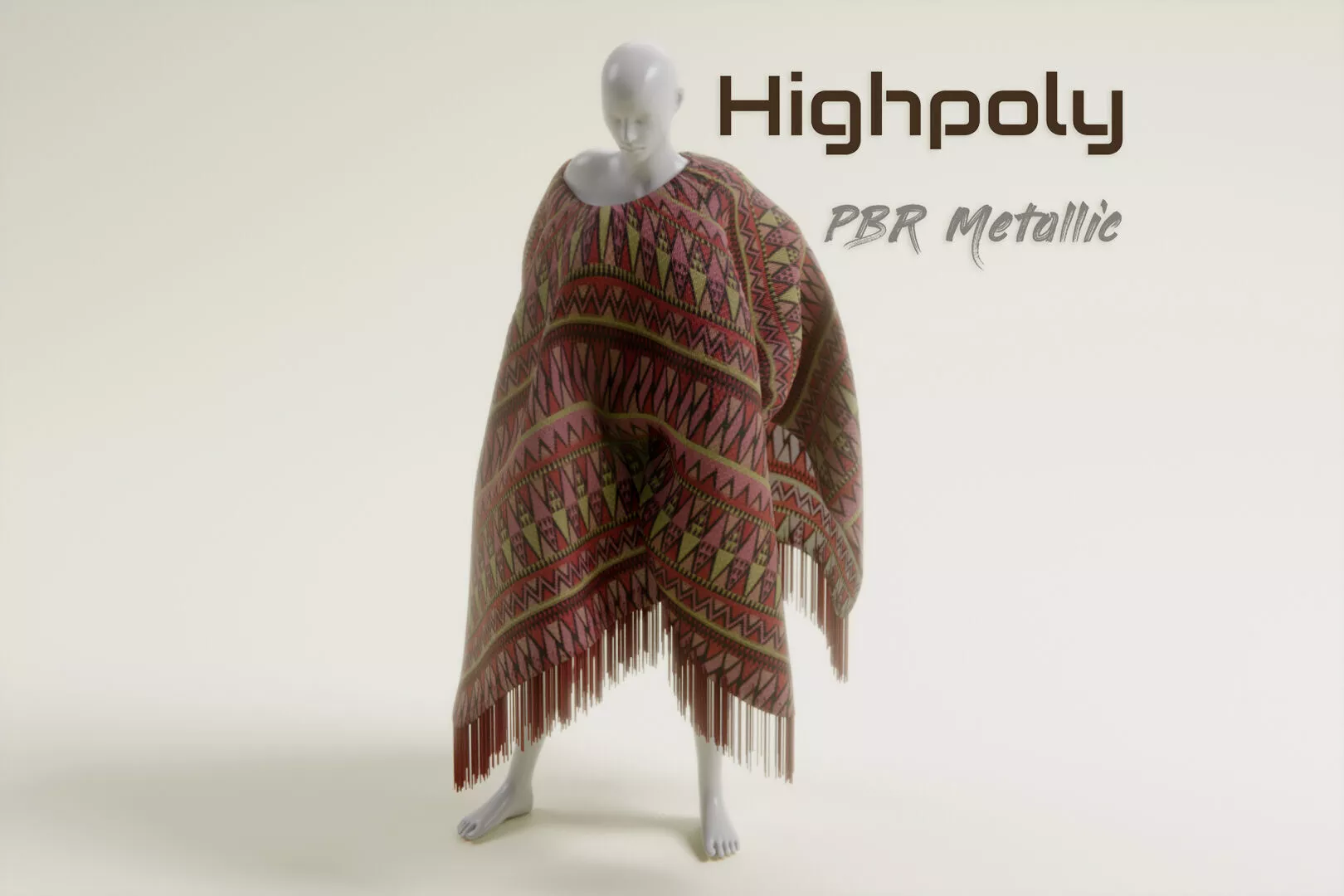 Poncho Free 3D model