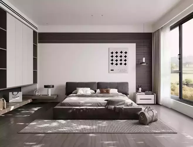 modern bedroom