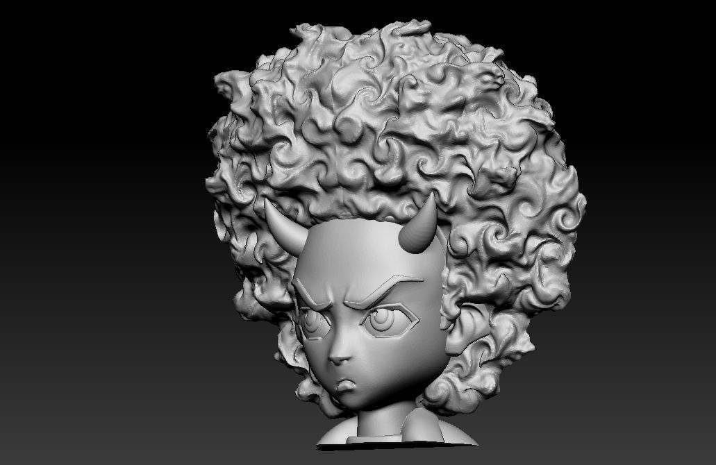 Huey Freeman 3D print model_3