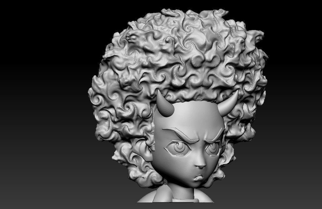 Huey Freeman 3D print model_2