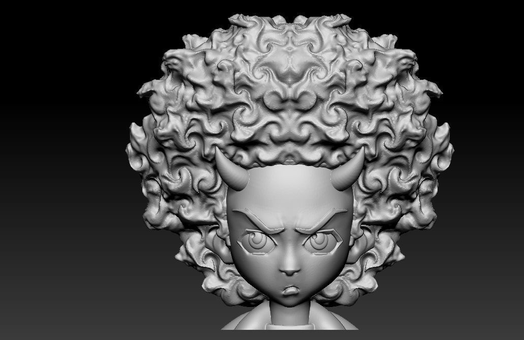 Huey Freeman 3D print model_1