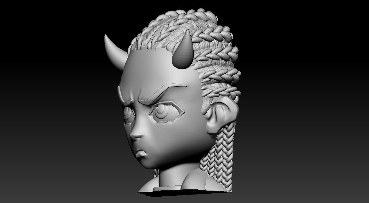 Huey Freeman 3D print model_3