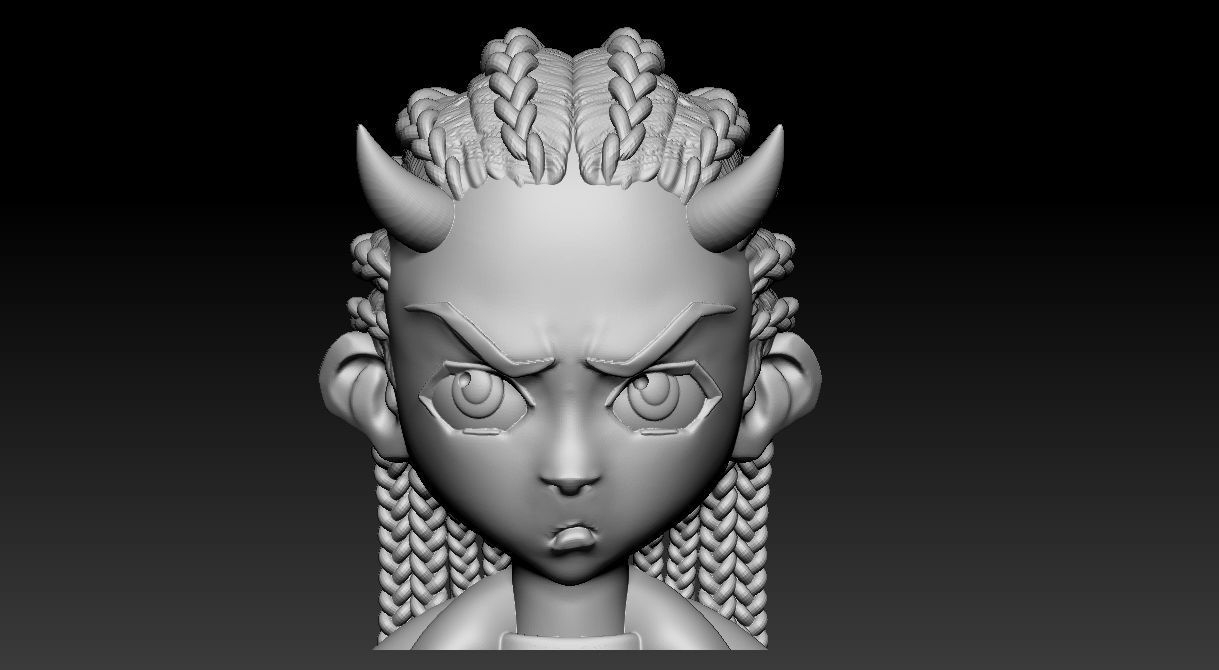 Huey Freeman 3D print model_1