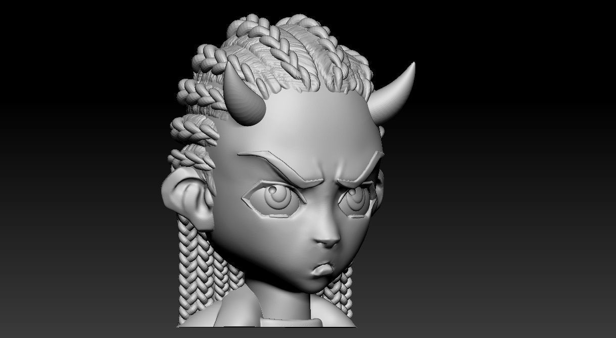 Huey Freeman 3D print model_2