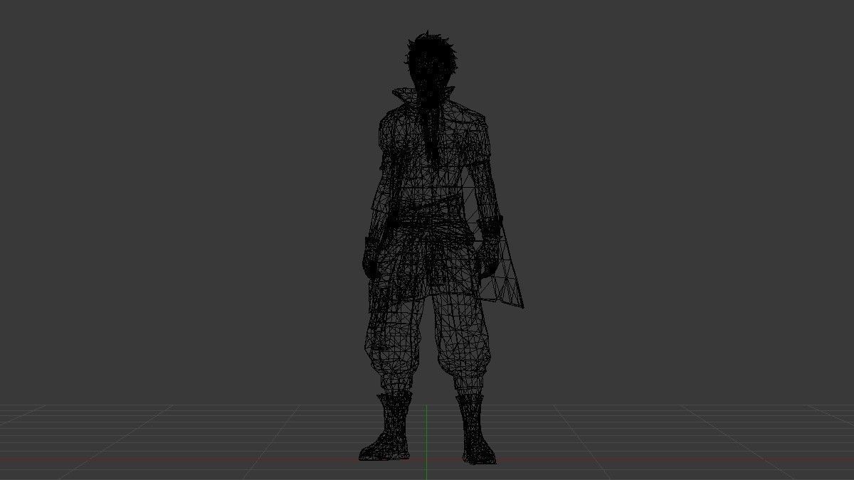 Fashion Free Fire Bundles - 26 Characters Low-poly 3D model_49