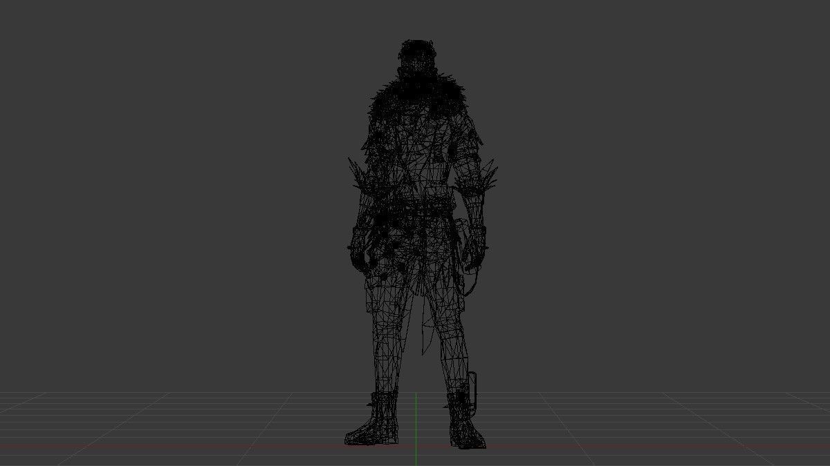 Fashion Free Fire Bundles - 26 Characters Low-poly 3D model_28