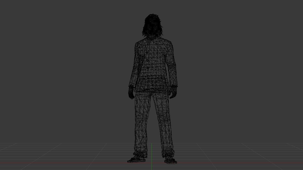 Fashion Free Fire Bundles - 26 Characters Low-poly 3D model_34