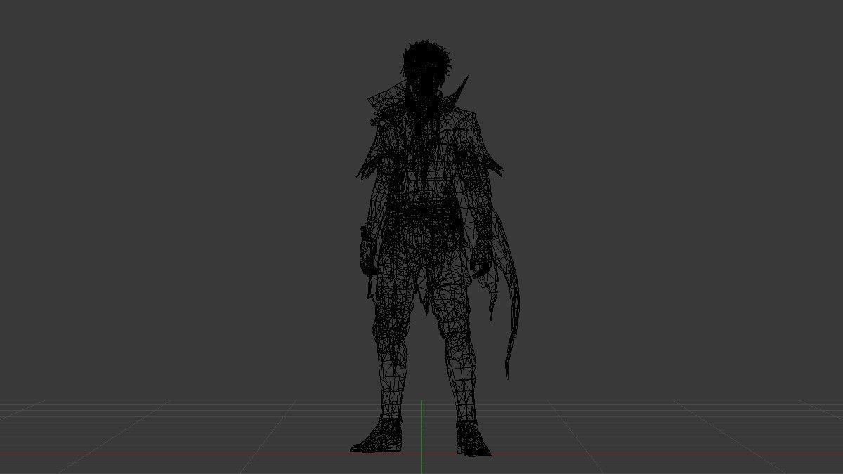 Fashion Free Fire Bundles - 26 Characters Low-poly 3D model_42