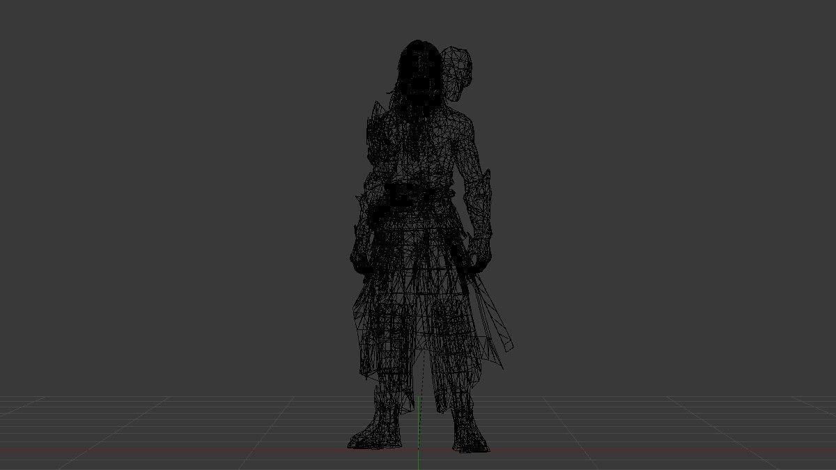 Fashion Free Fire Bundles - 26 Characters Low-poly 3D model_31