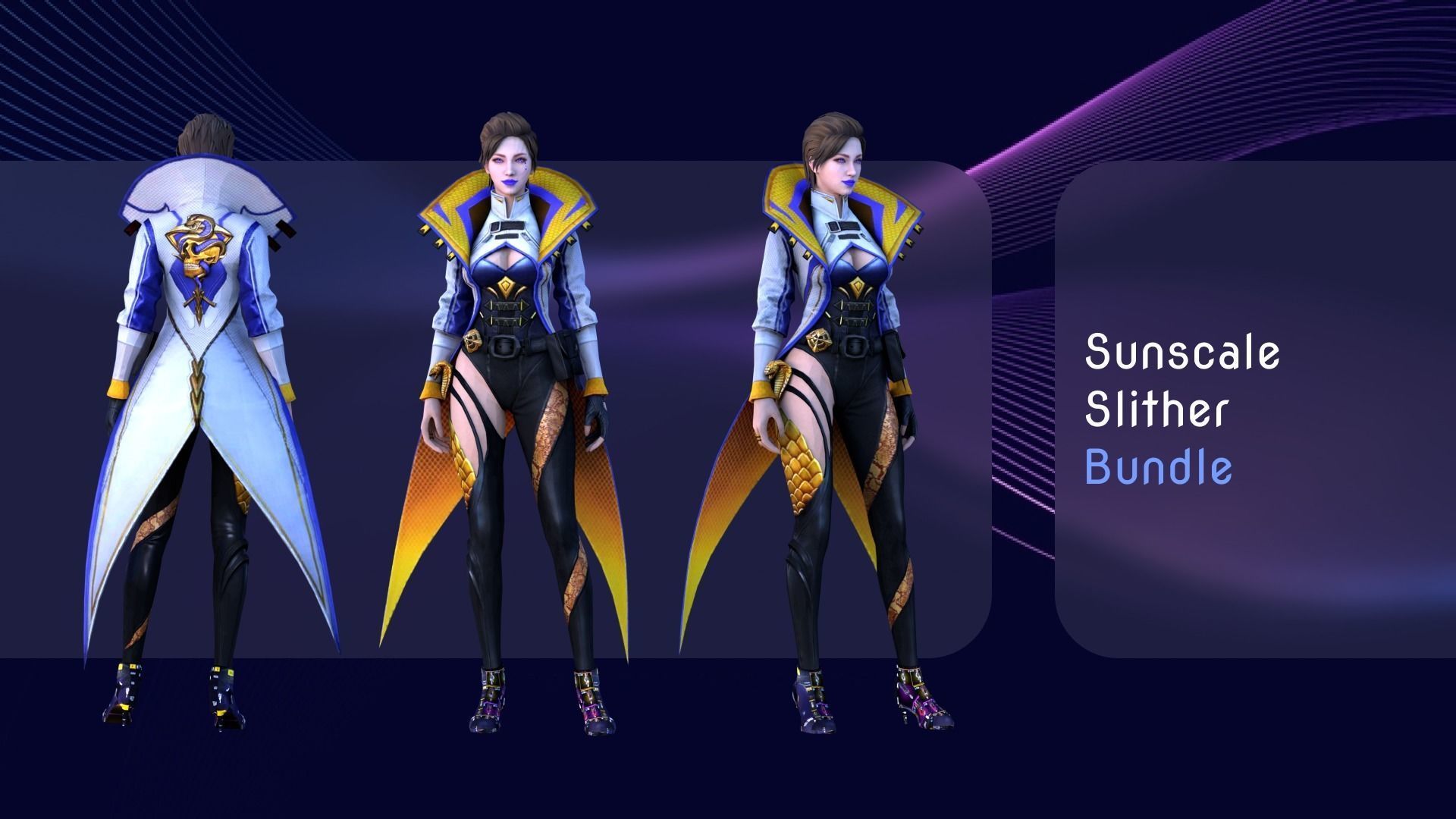 Fashion Free Fire Bundles - 26 Characters Low-poly 3D model_20