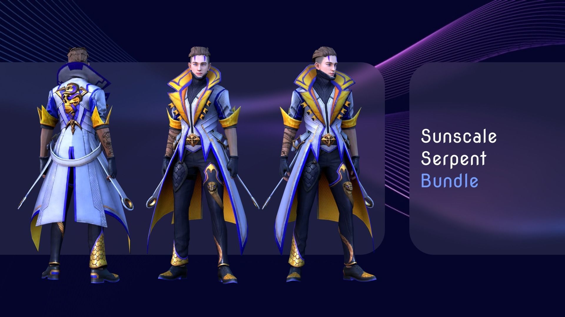 Fashion Free Fire Bundles - 26 Characters Low-poly 3D model_21