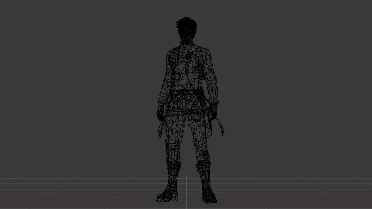 Fashion Free Fire Bundles - 26 Characters Low-poly 3D model_43