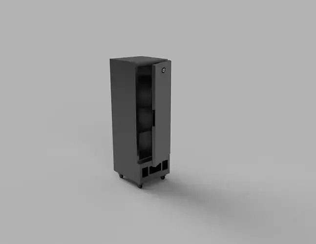 Single Upright Refrigerator or Freezer