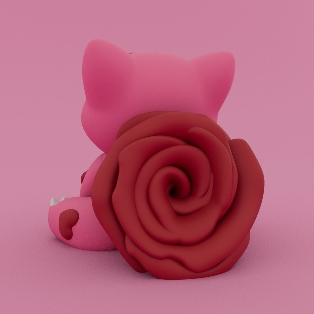 Valentines Special - Bulbasaur 3D print model_1