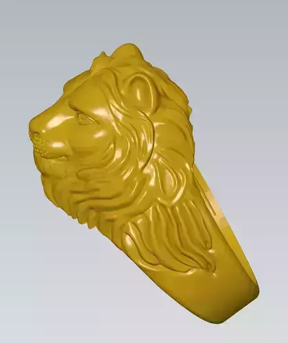 Lion ring 